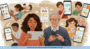 Educational apps make learning fun and accessible for all ages