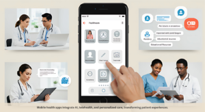 Mobile health apps integrate AI, telehealth, and personalized care, transforming patient experiences